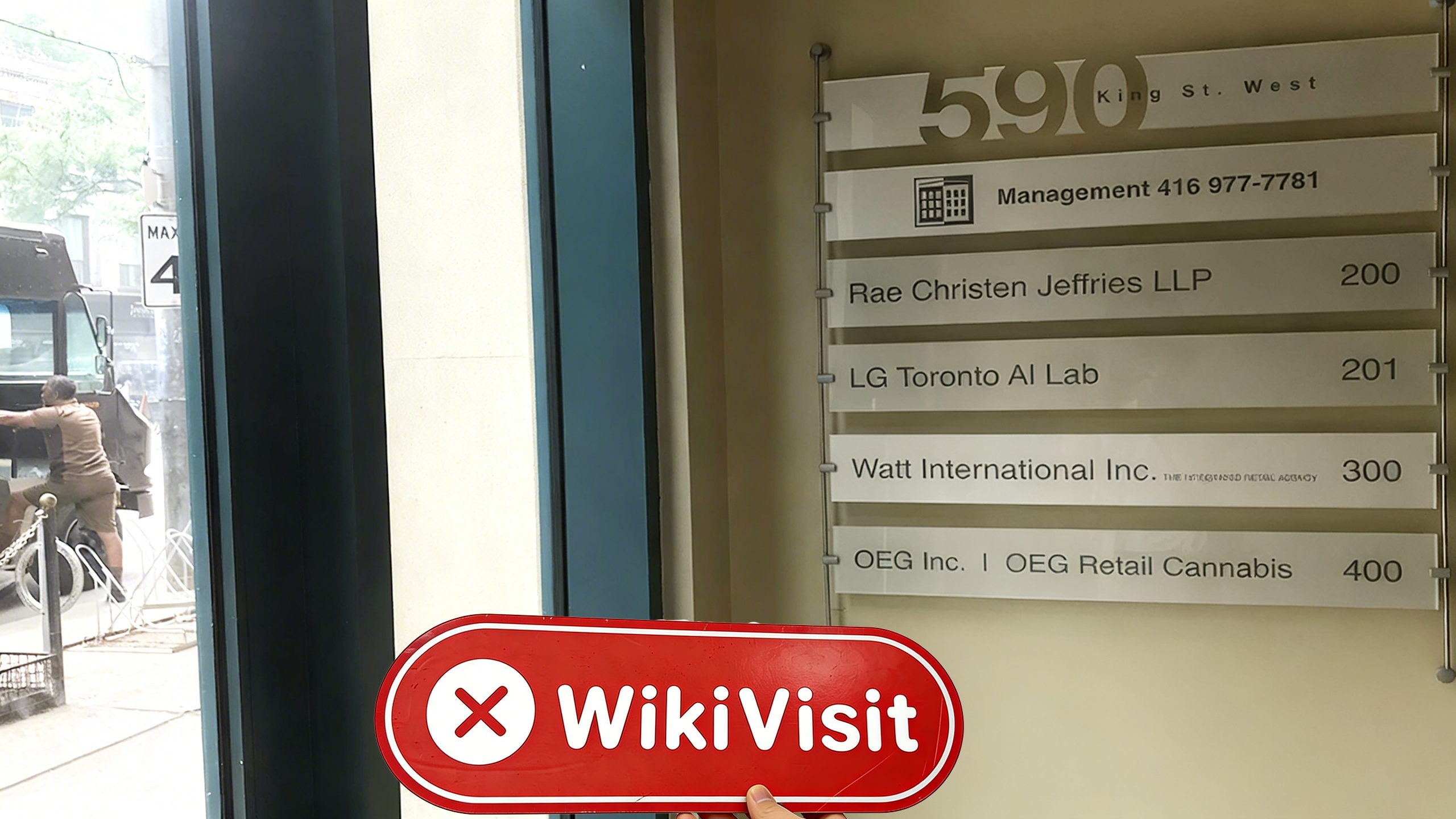 Ein Besuch bei coinsquare in Kanada - kein Büro gefunden