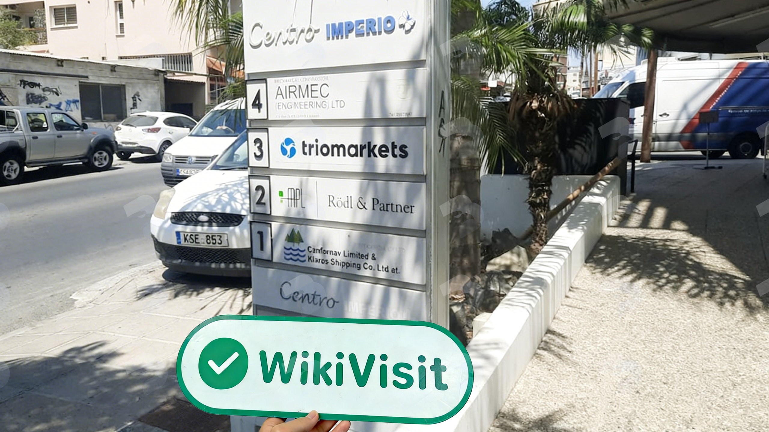 Một chuyến thăm TRIOMARKETS tại Cyprus - Tìm thấy Văn phòng