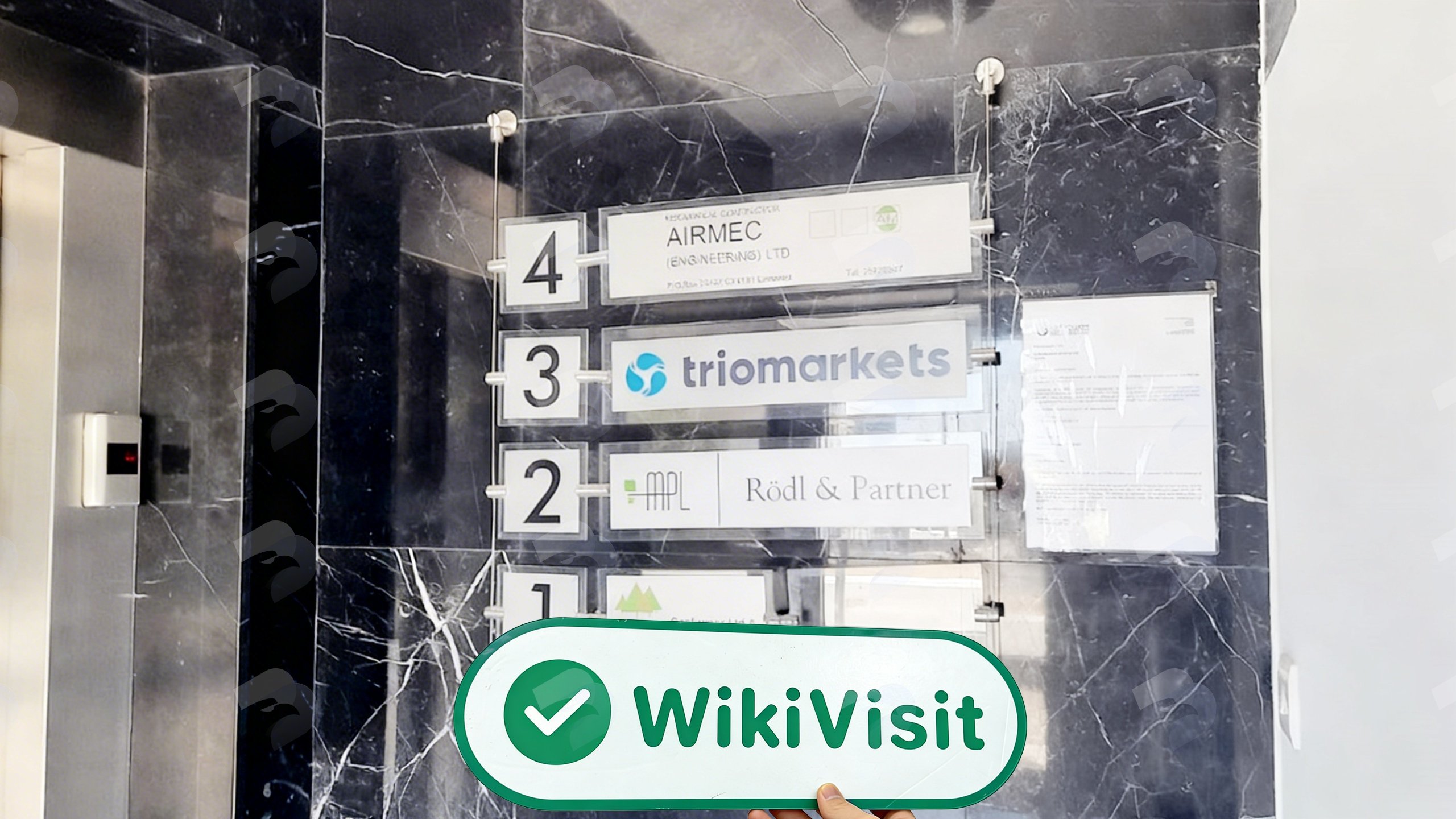 Một chuyến thăm TRIOMARKETS tại Cyprus - Tìm thấy Văn phòng
