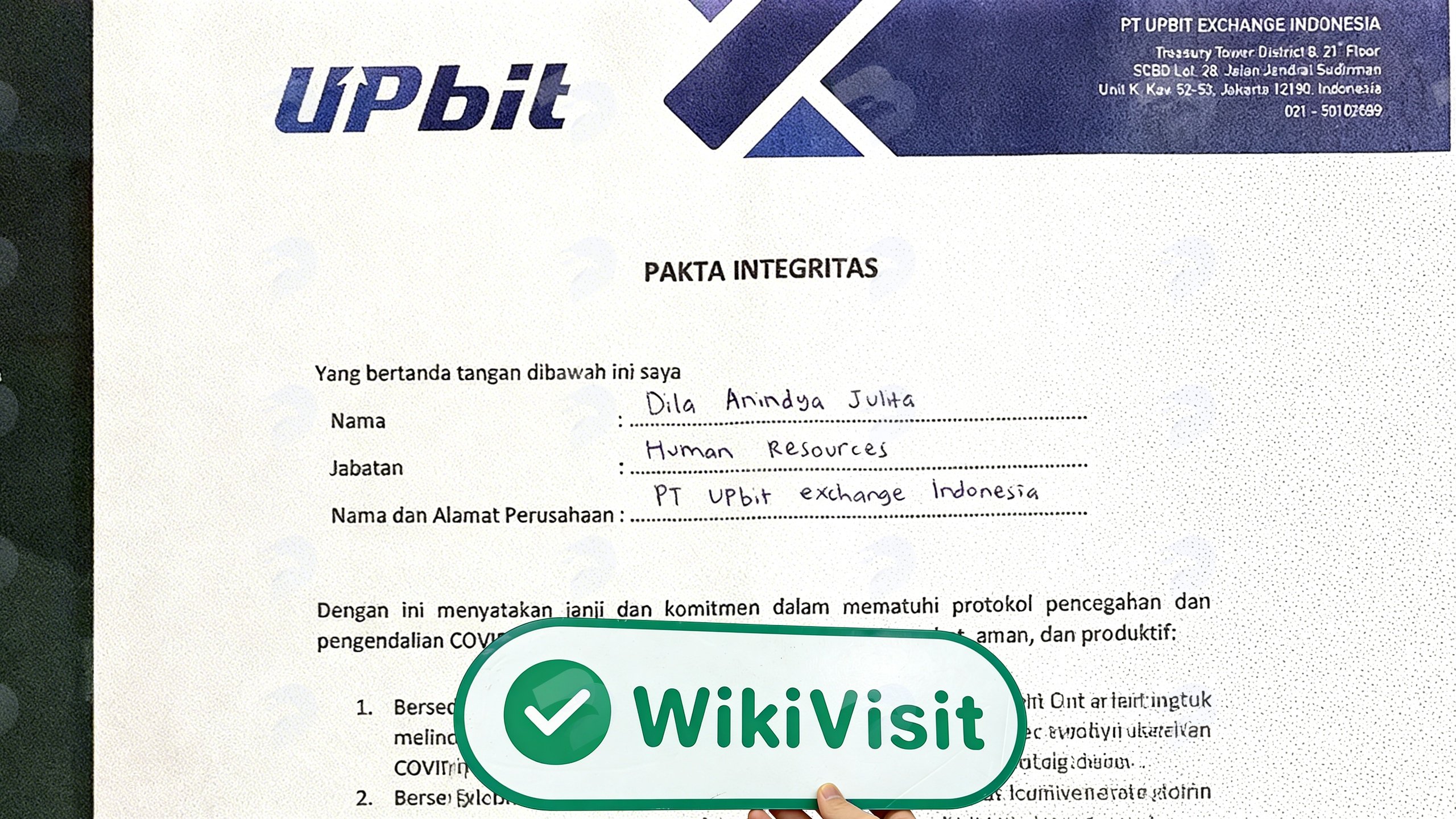 Uma visita ao negociante de criptomoeda Upbit na Indonésia - Escritório confirmado que existe