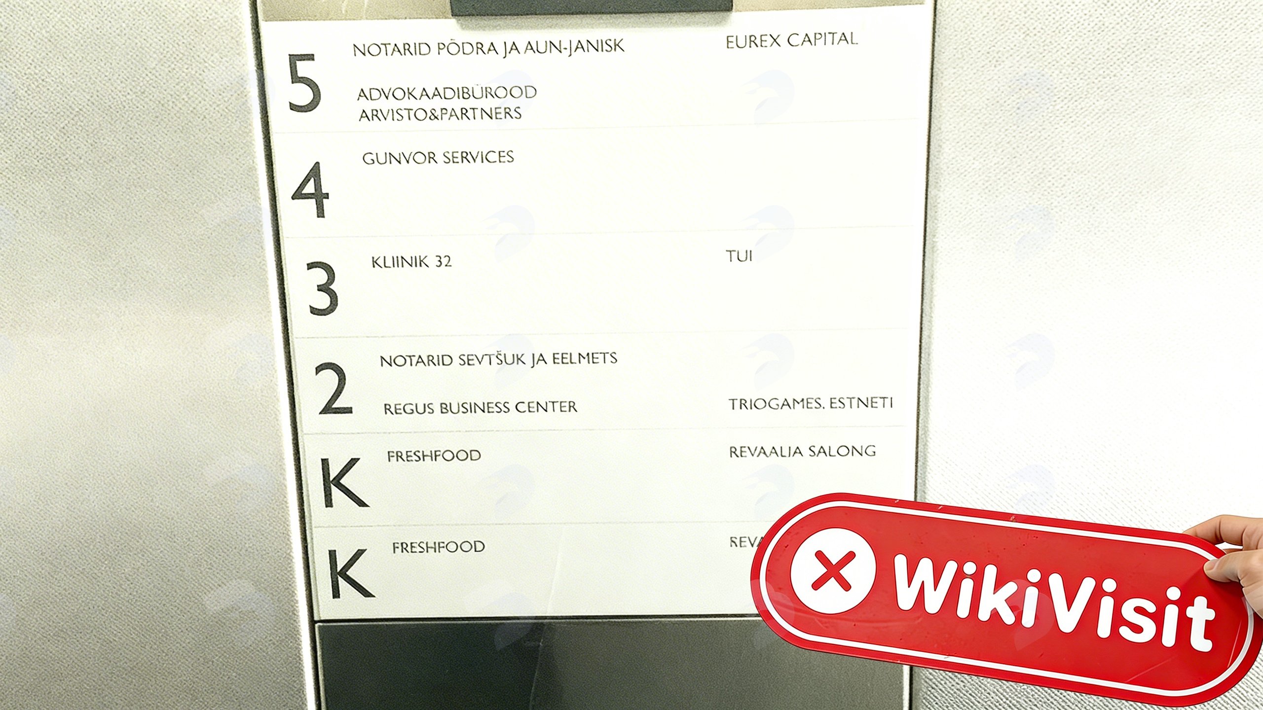 Chuyến thăm đến Sàn giao dịch tiền điện tử Kriptomat ở Tallinn, Estonia - Không tìm thấy văn phòng