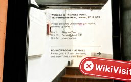 A Site Visit to cryptocurrency exchange GOBABA in London, UK, there is no real business venue