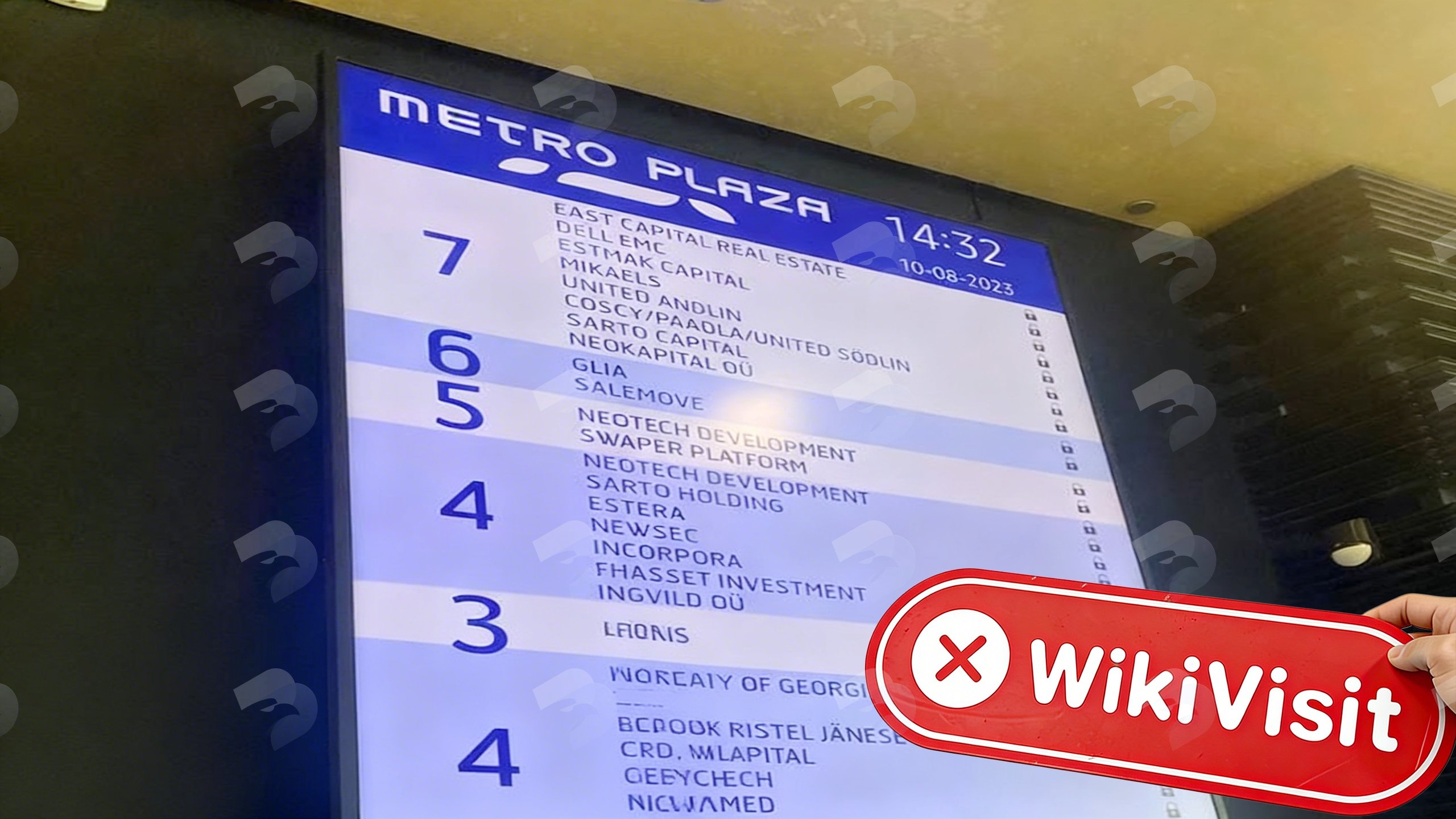 isang pagbisita sa GUARDARIAN sa estonia - walang nahanap na opisina