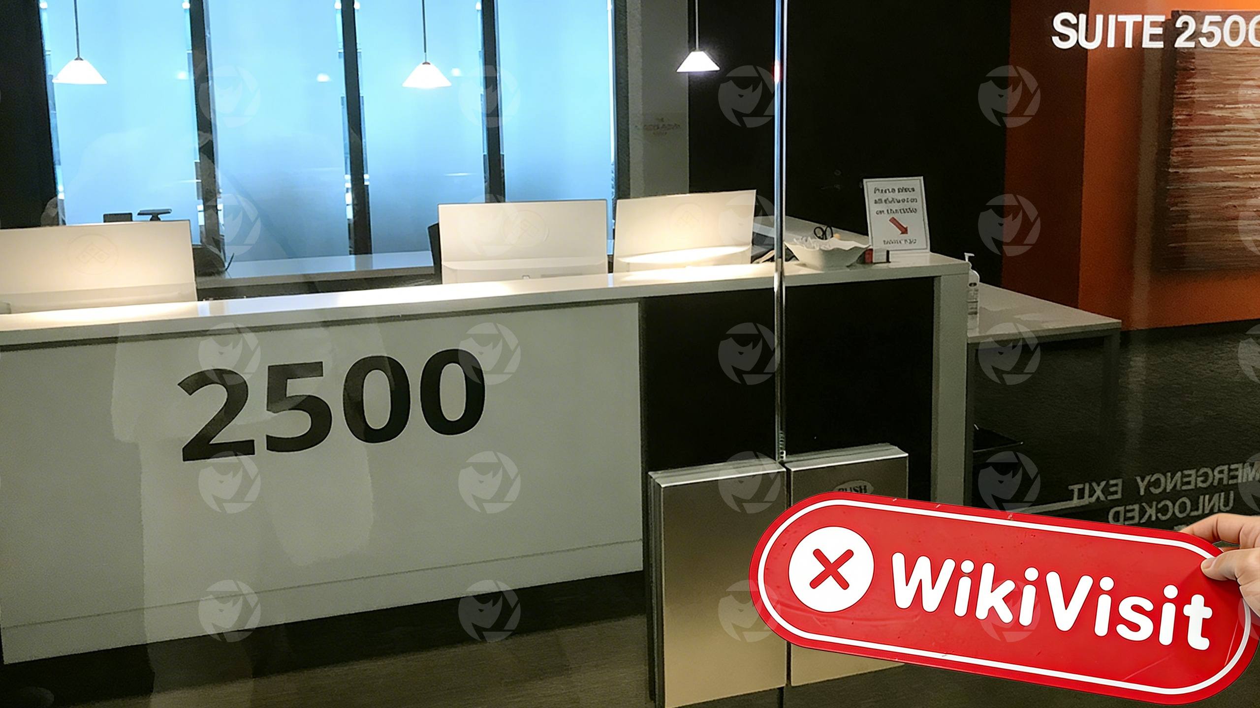 การเยี่ยมชม  ในแคนาดา - ไม่พบสำนักงาน