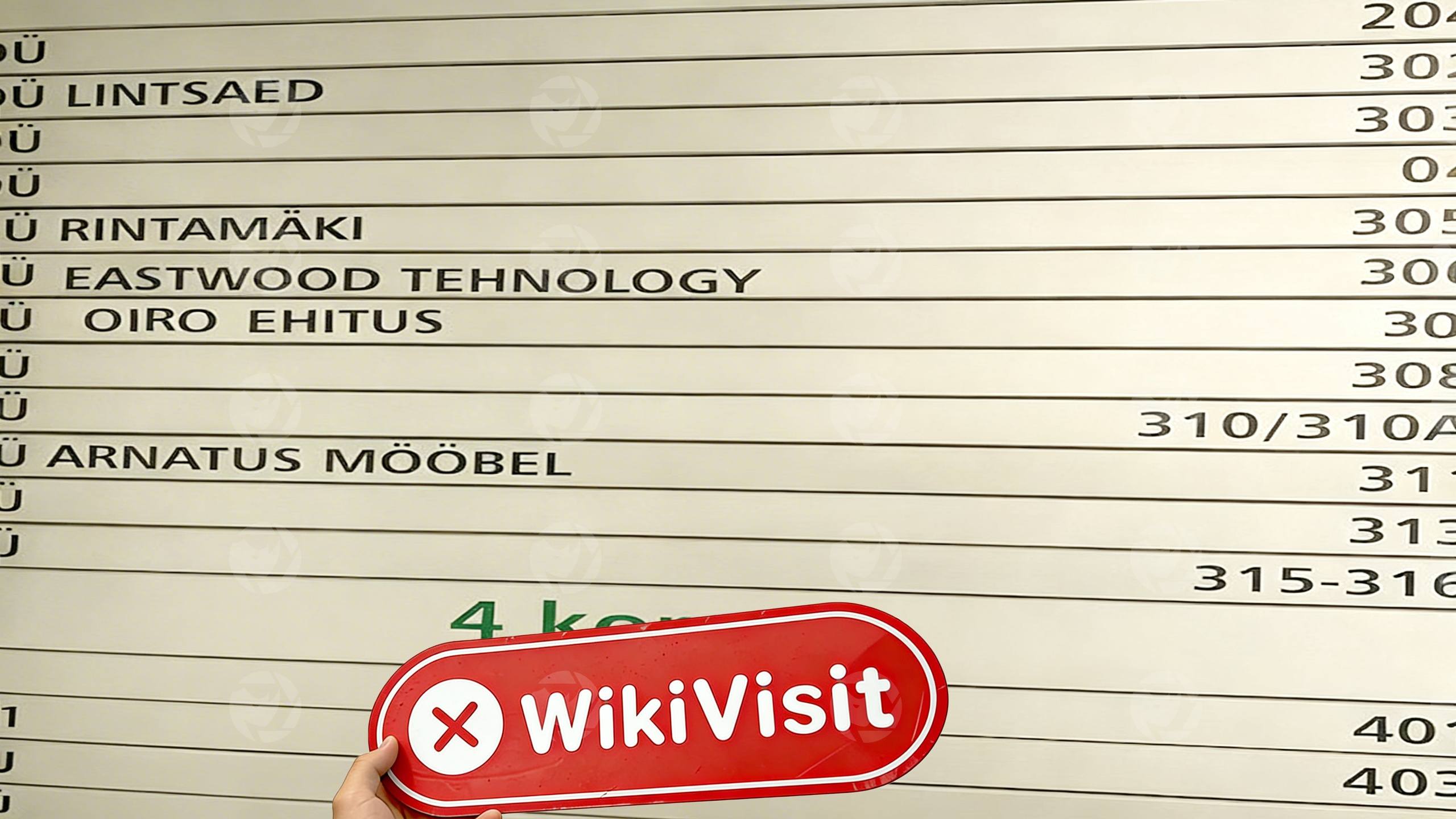 một chuyến thăm tới TOKENEXUS ở estonia - không tìm thấy văn phòng