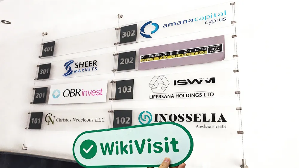 isang pagbisita sa crypto exchange SHEER MARKETS sa cyprus -- nakumpirma ang opisina