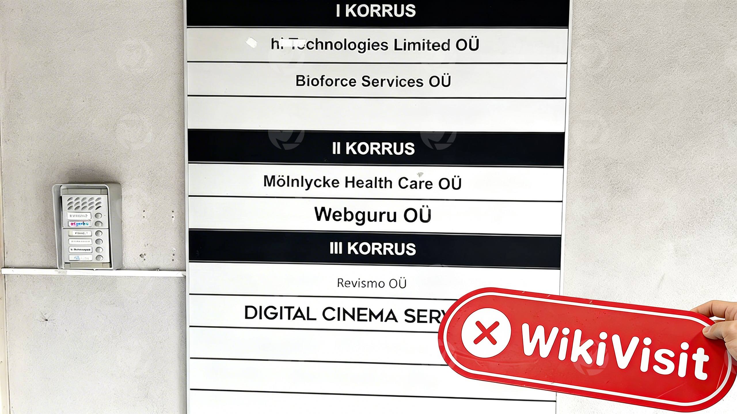 เยี่ยมชม Exscudo ในเอสโตเนีย - ไม่พบสำนักงาน