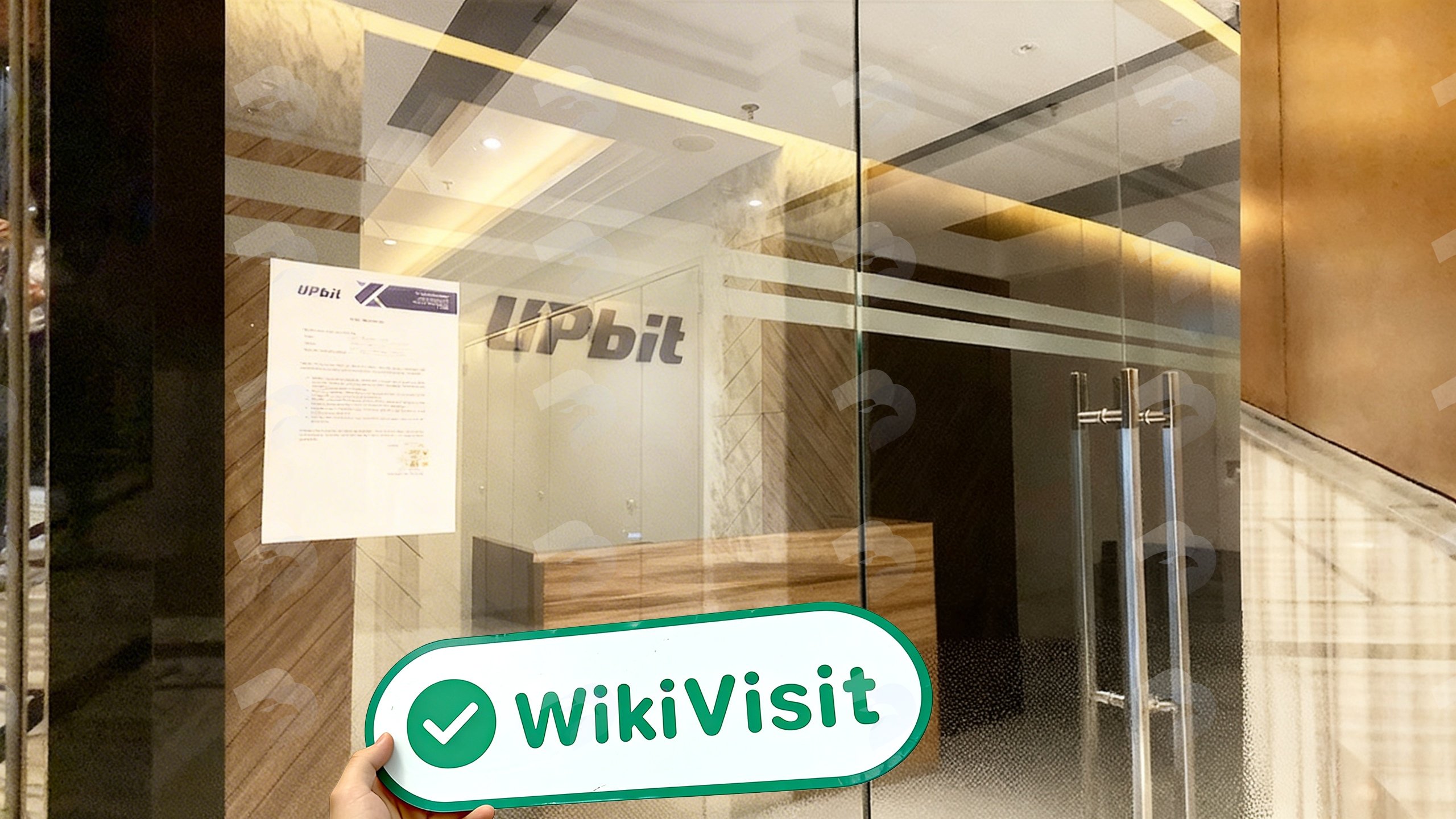 Uma visita ao negociante de criptomoeda Upbit na Indonésia - Escritório confirmado que existe