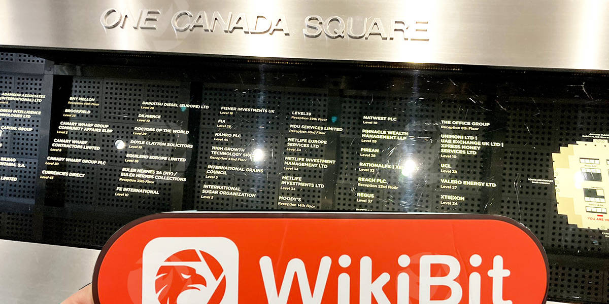 A Site Visit to cryptocurrency exchange CoinJar in London, UK, there is no real business venue