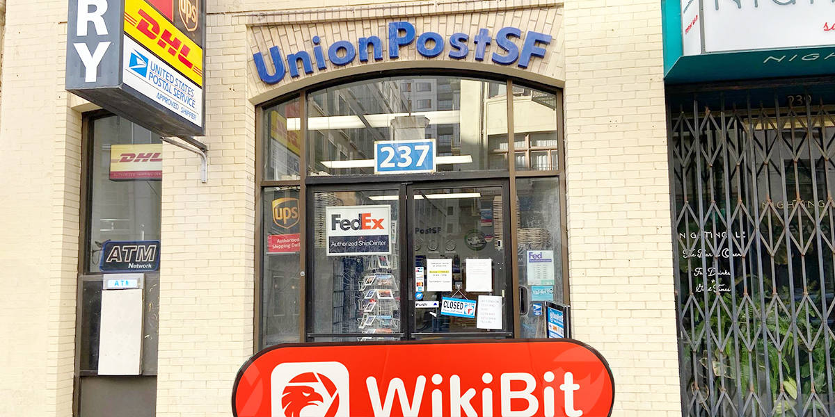 Una visita al sitio del intercambio de criptomonedas Kraken en San Francisco, EE. UU., Sin encontrar un lugar de negocios real