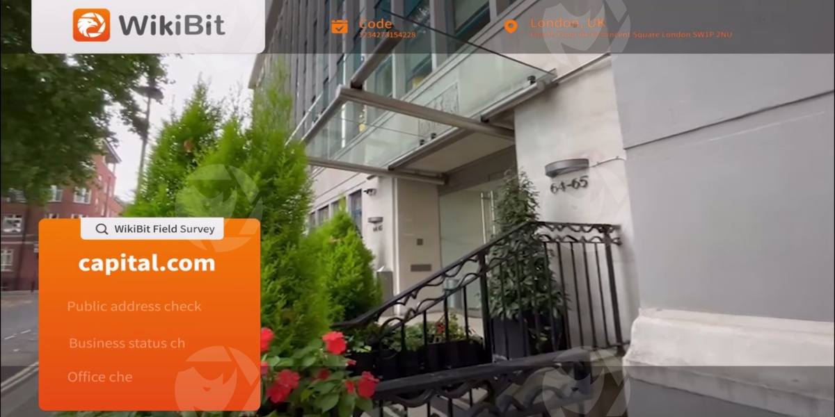 một chuyến viếng thăm capital.com ở Anh -- không tìm thấy văn phòng