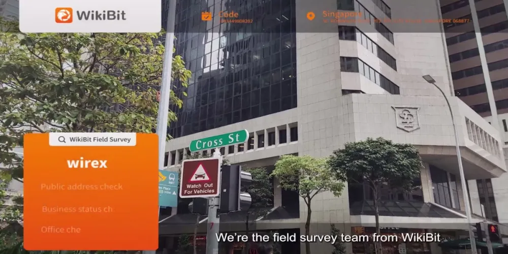 A Visit to Wirex in Singapore - No Office Found