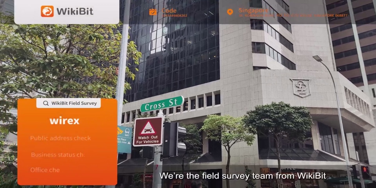 A Visit to Wirex in Singapore - No Office Found
