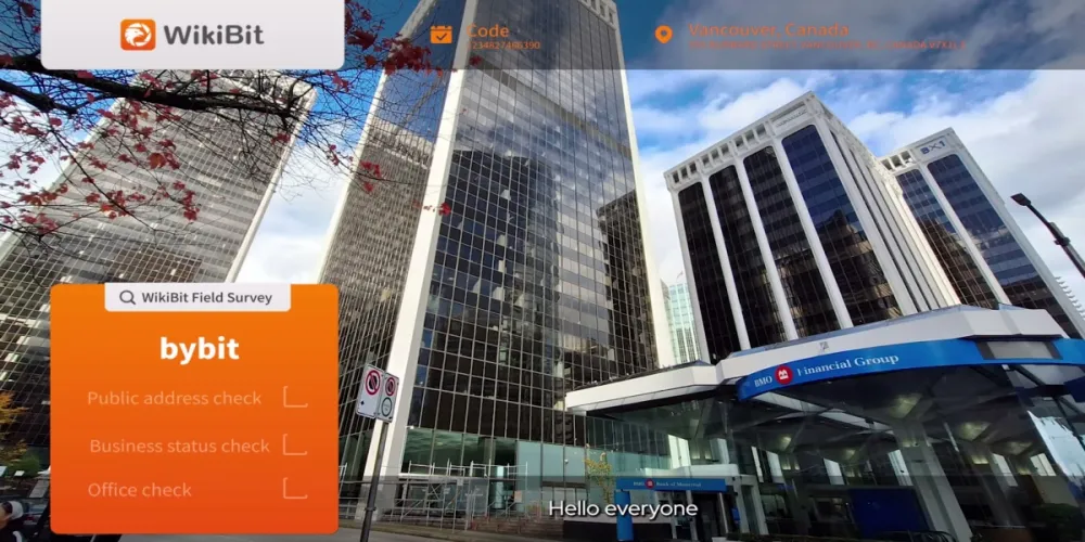 Uma Visita à Bybit no Canadá - Nenhum Escritório Encontrado