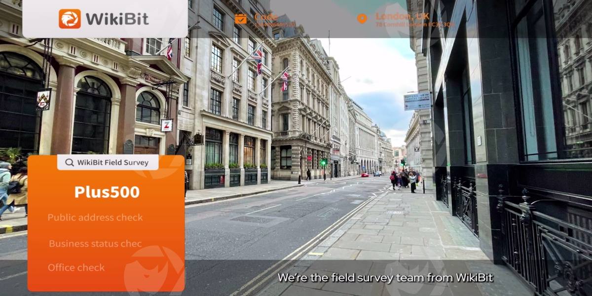 A Visit to Plus500 in UK - No Office Found